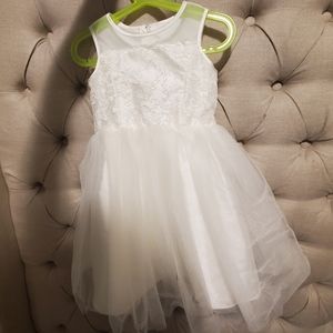 David's Bridal Flower Girl Dress, size 4